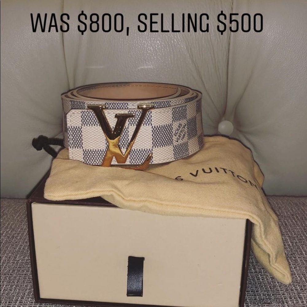 Louis Vuitton men’s belt